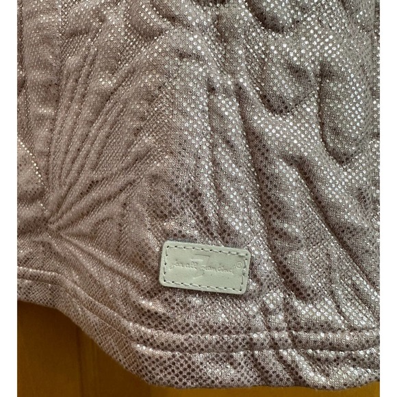 NWT, 7 For All Mankind Girl’s XL Pink Puff Quilted Shimmery Dress - Picture 7 of 11